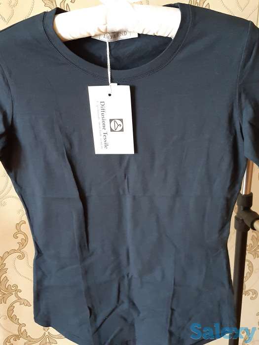 Футболка синяя новая Max Mara, фотография 2