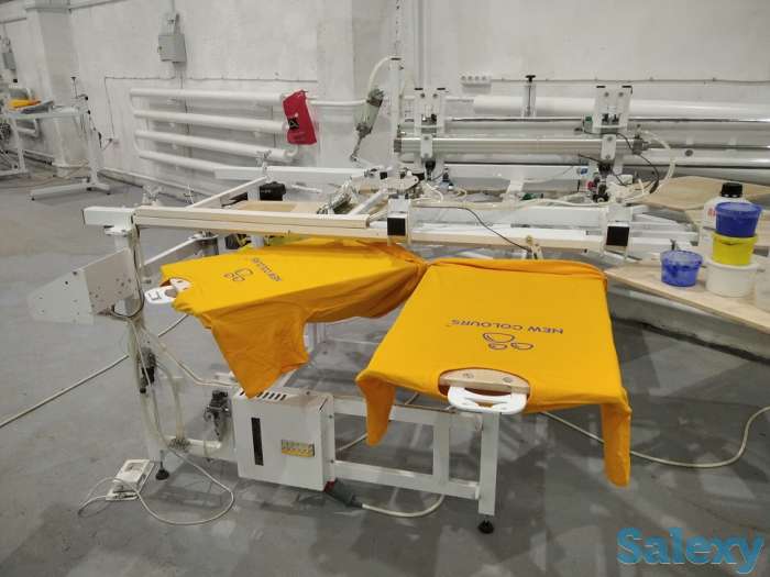 Трафаретные станки для печати в шелкографии/Жібек экранындағы басып шығаруға арналған трафарет станоктары, фотография 1