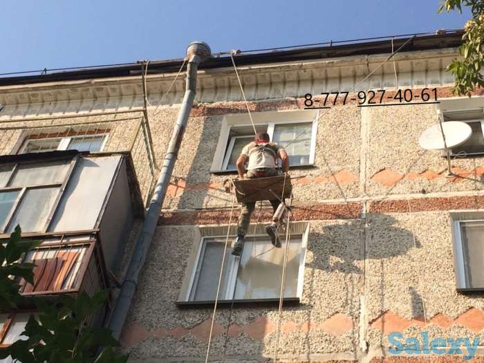 Высотные работы.Утепление межпанельных швов,ремонт балконов и крыш, фотография 1