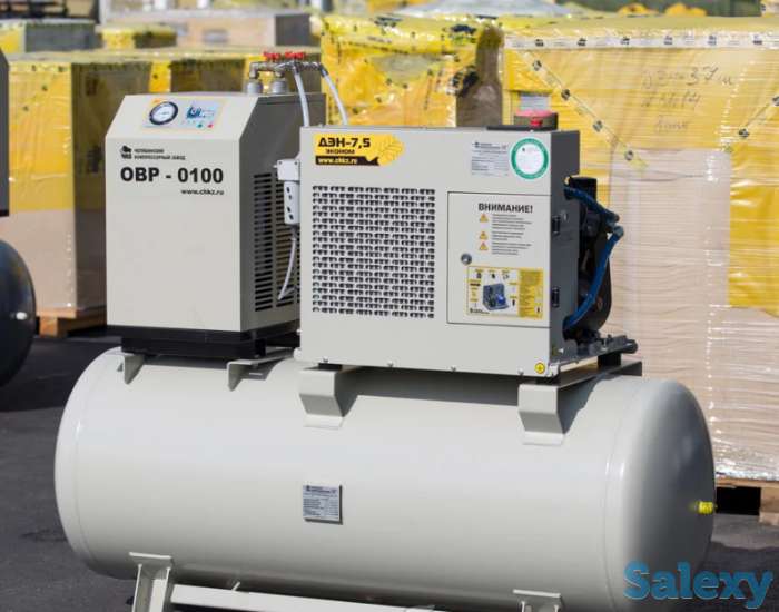 Компрессор винтовой  ДЭН-7,5Ш-Р (500л), фотография 3