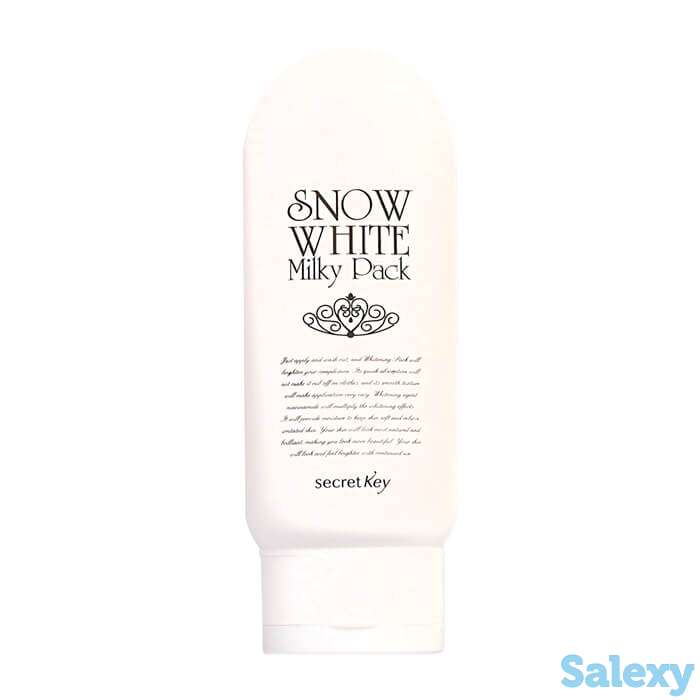 Маска для лица secret key snow white milky pack, фотография 1
