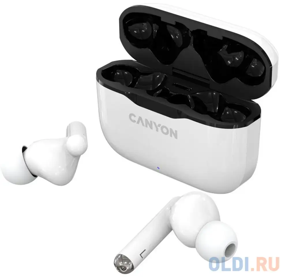 Гарнитура canyon tws-3 белый cne-cbths3w, фотография 1