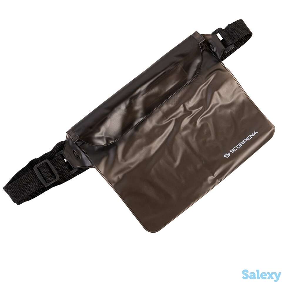 Сумочка поясная scorpena для сноркеллинга, тёмная, фотография 1