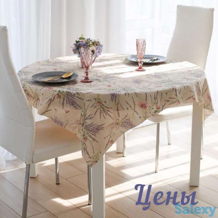 Скатерть дастархан с тефлоновым покрытием, сделано в Италии, фотография 10