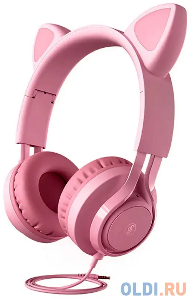 Наушники проводные havit h225d pink, фотография 1