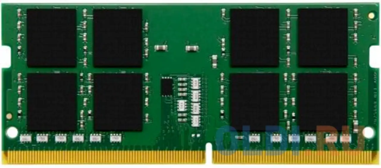 Оперативная память для ноутбука kingston kvr26s19d8/32 so-dimm 32gb ddr4 2666 mhz, фотография 1