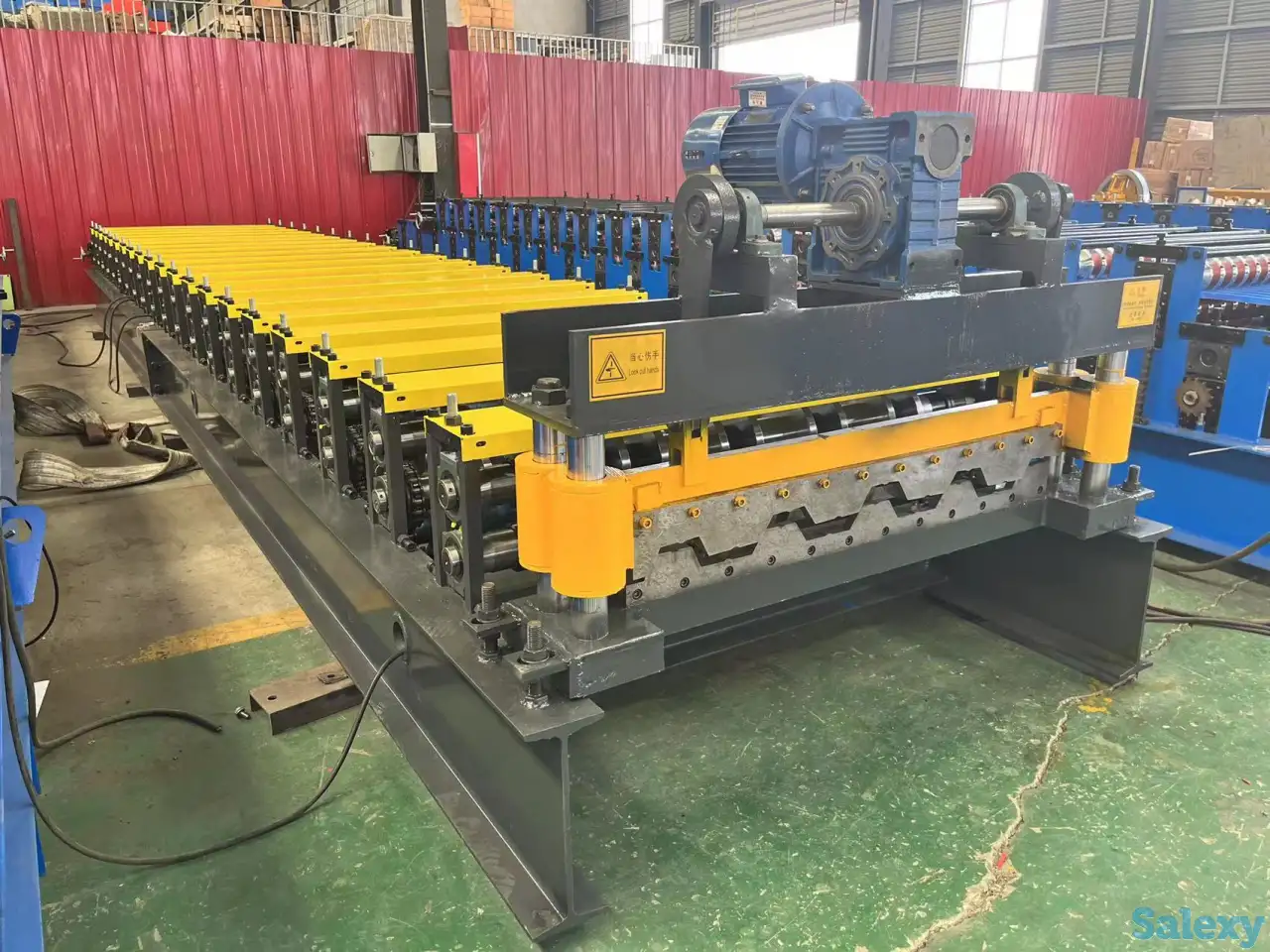 Станок для профинастиль с электрическими ножницами НС44, фотография 2