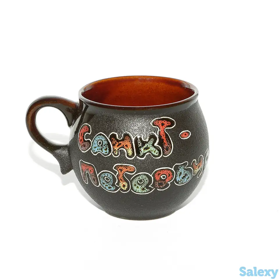 Чашка глиняная 