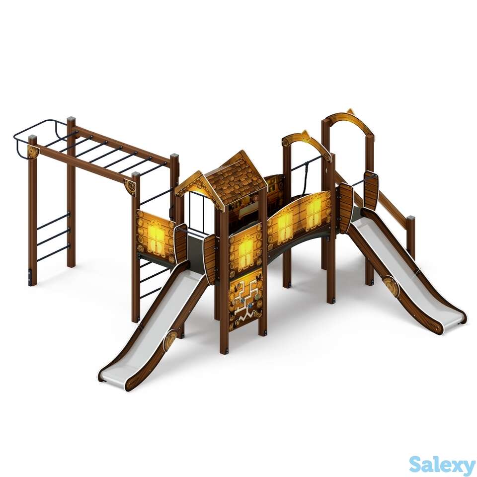 Детский игровой комплекс «рада (эко)» дик 2.01.2.08-32 h=1200, фотография 1