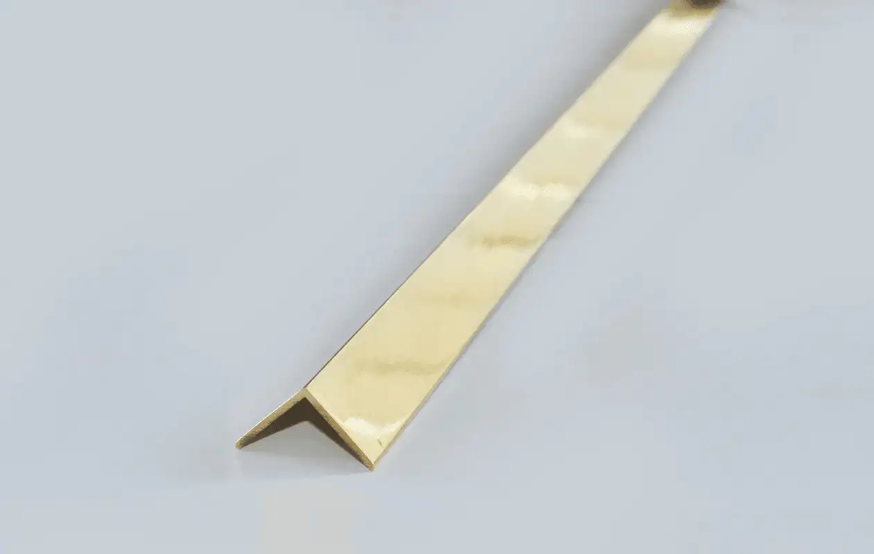 Уголок латунный Размер: 10х10х1 мм; 15х15х2 мм; 16х16х1,5 мм, фотография 1