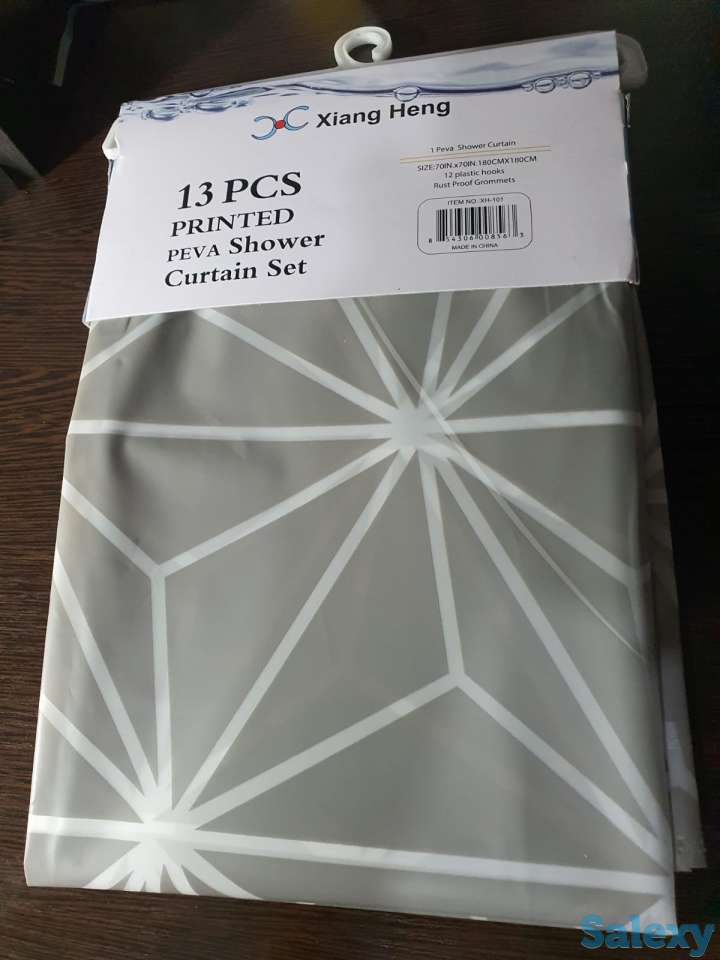 Абстрактные Стильные Шторки для душа и ванны, фотография 3