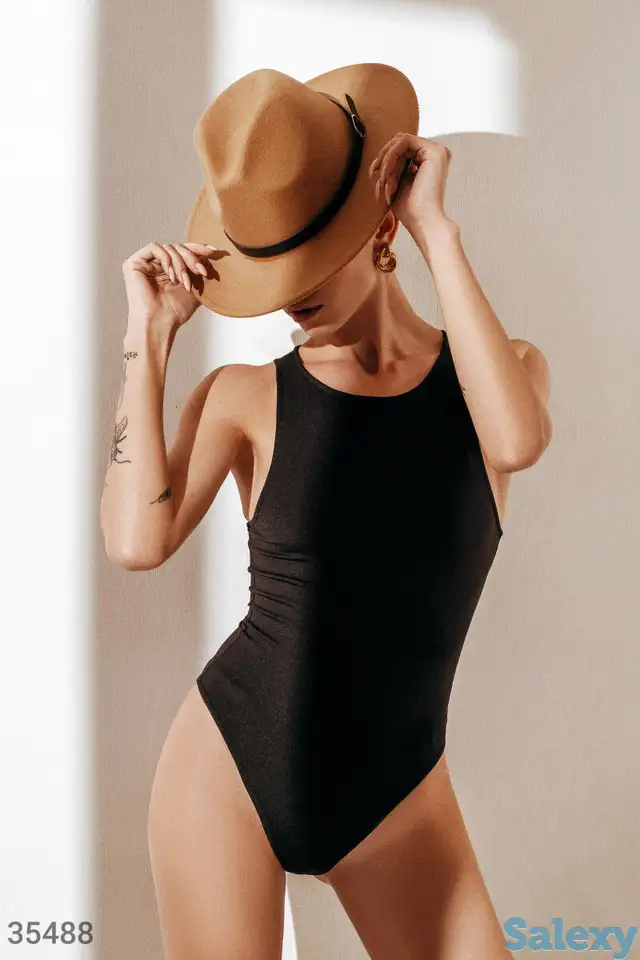 Черный изящный боди, фотография 1