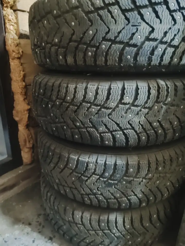 Продам зимнюю шипованную резину да дисках, фотография 3