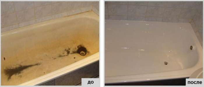 Реставрация ванн, фотография 1