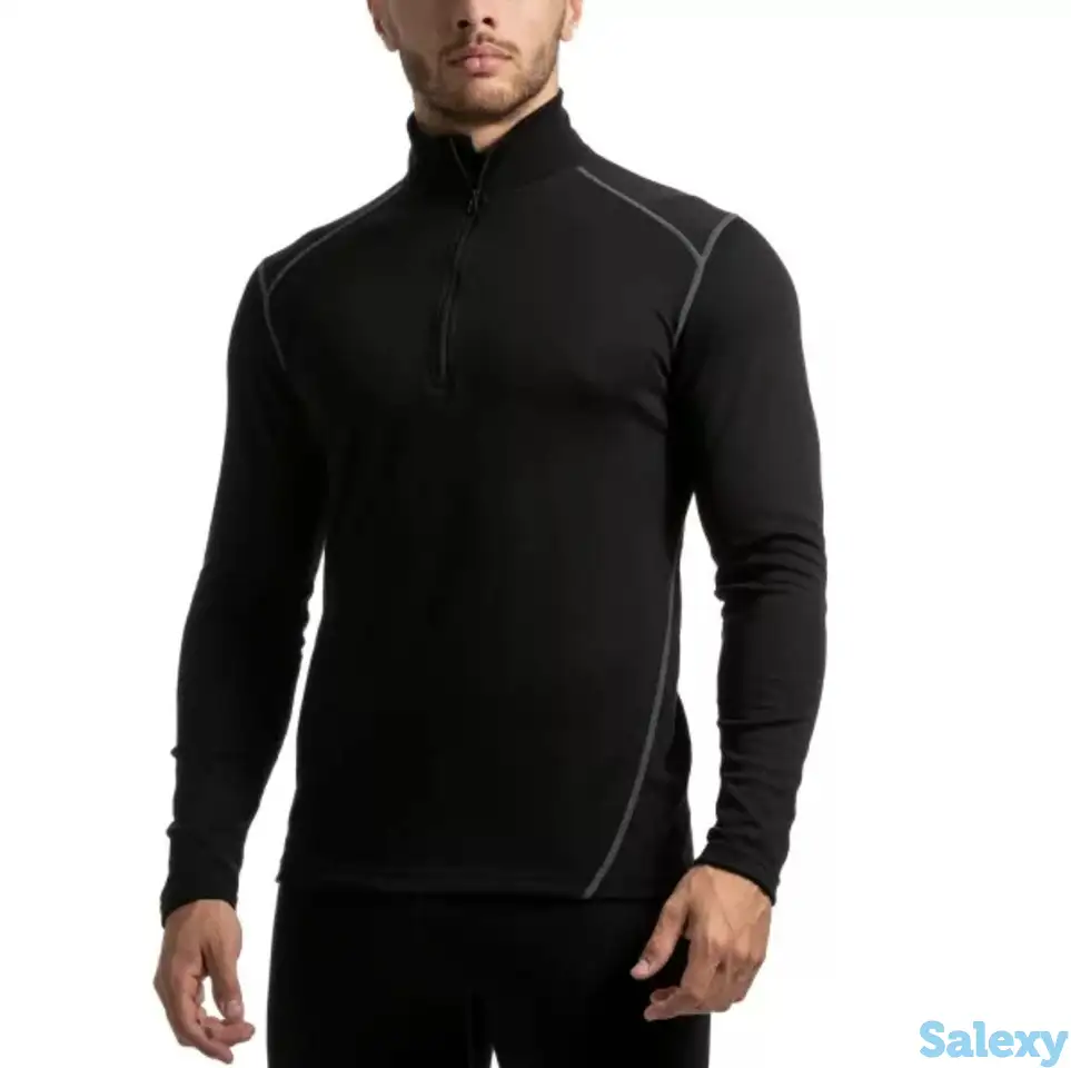 Термокофта mico man in 03701 nero grigio, фотография 17