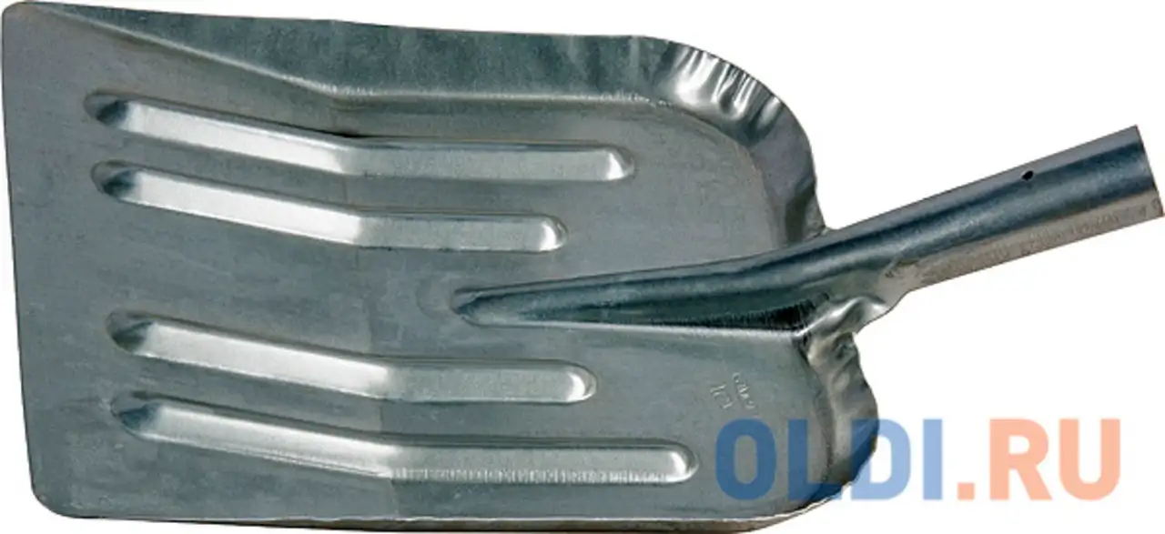 Лопата сибртех 61536  380х370мм без черенка стальная оцинкованная для снега, фотография 1