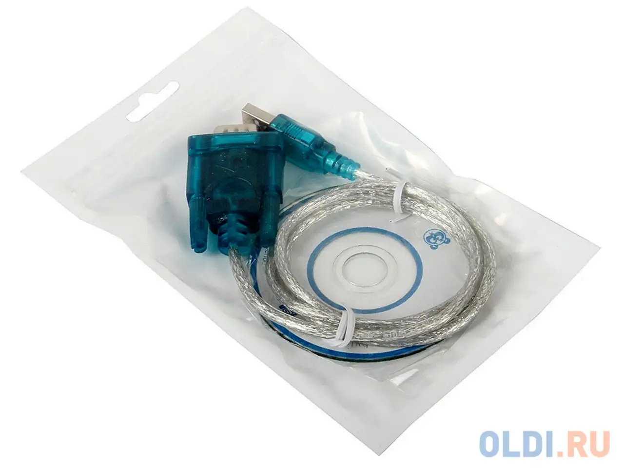 Orient uss-102n, кабель-адаптер usb am to rs232 db9m (wch ch340, поддержка, фотография 1