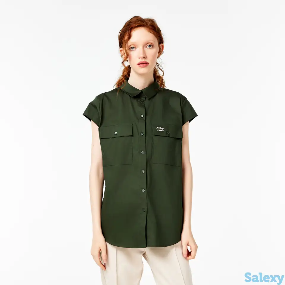 Женская блузка lacoste relax fit fit, фотография 1