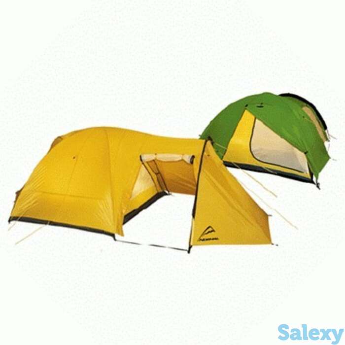 Палатка нормал нева 2 желтая (уценка, истёк срок хранения, гарантия 14 дней), фотография 1