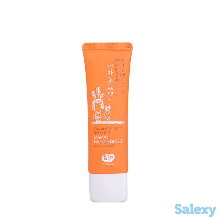 Эссенция для рук whamisa organic carrot baby & kids mama's hand essence, фотография 1