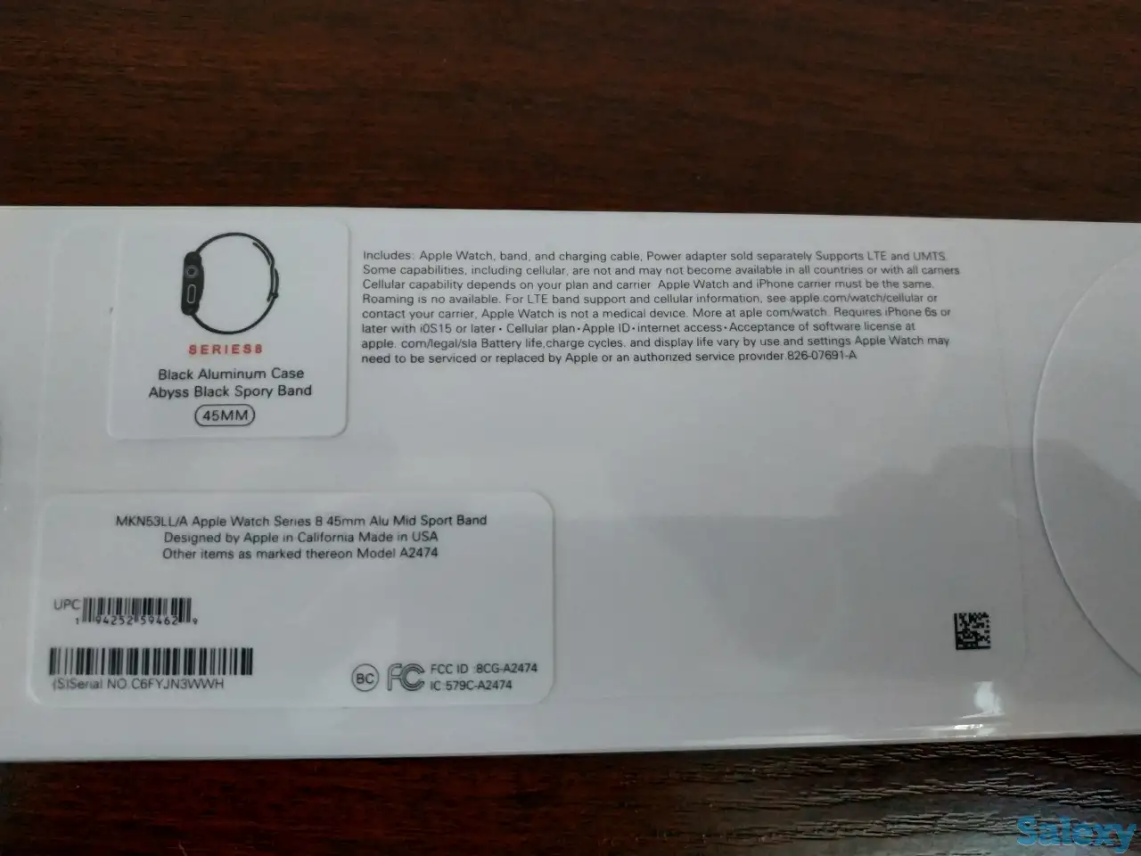 Новый Apple Watch 8 45mm USA/Original, фотография 1