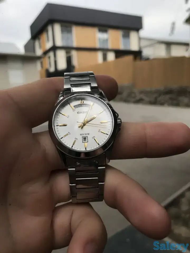 Наручные часы, мужские часы, стильные часы, часы casio, часы касио, фотография 2