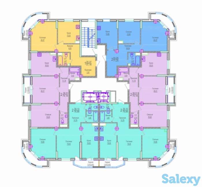 Квартиры бизнес-класса в Астане по выгодной цене! Жилой комплекс 
