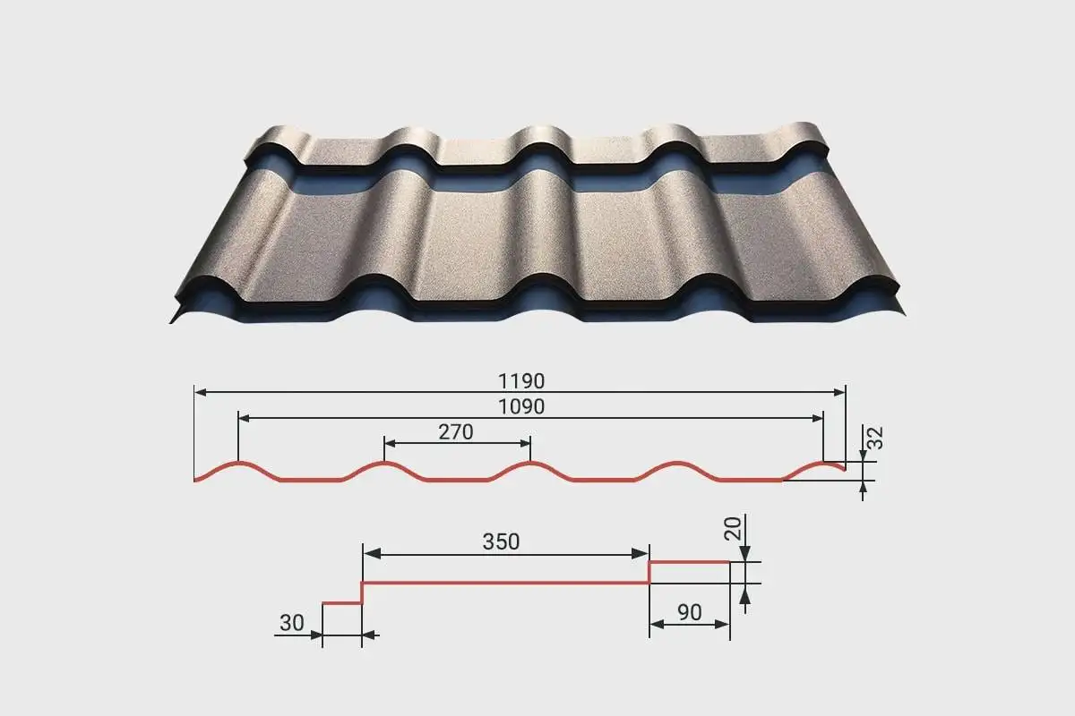 Оборудование для производства металлочерепицы, фотография 1