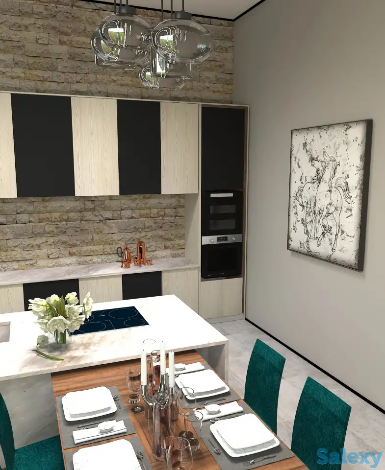 Эскизный проект Чертежи/ Визуализация /экстерьер /интерьер 3д модель, фотография 2