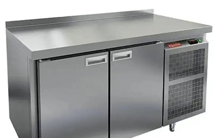 Стол холодильный HICOLD GN 11TN с бортом. Расположение агрегата сбоку Температурный режим от -2 до 10 С Объем 350 л Ра, фотография 1