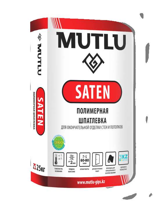 Сухие строительные смеси т.м “MUTLU    SATEN”, фотография 1