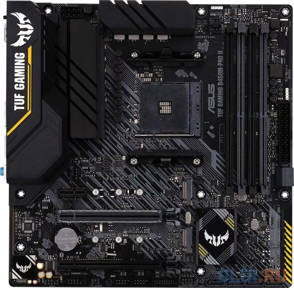 Материнская плата asus tuf gaming b450m-pro ii socket am4 amd b450, фотография 1