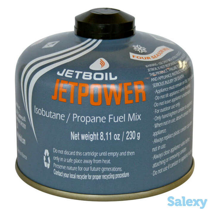 Картридж газовый jetboil jetpower fuel 230g, фотография 1