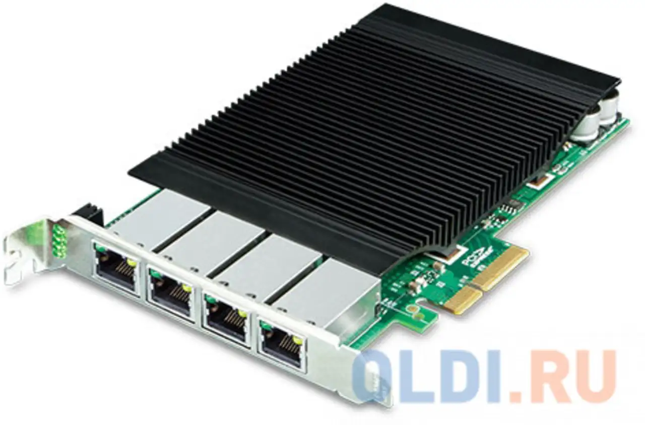 Planet 4-port 10/100/1000t 802.3at poe+ pci express server adapter (120w poe, фотография 1