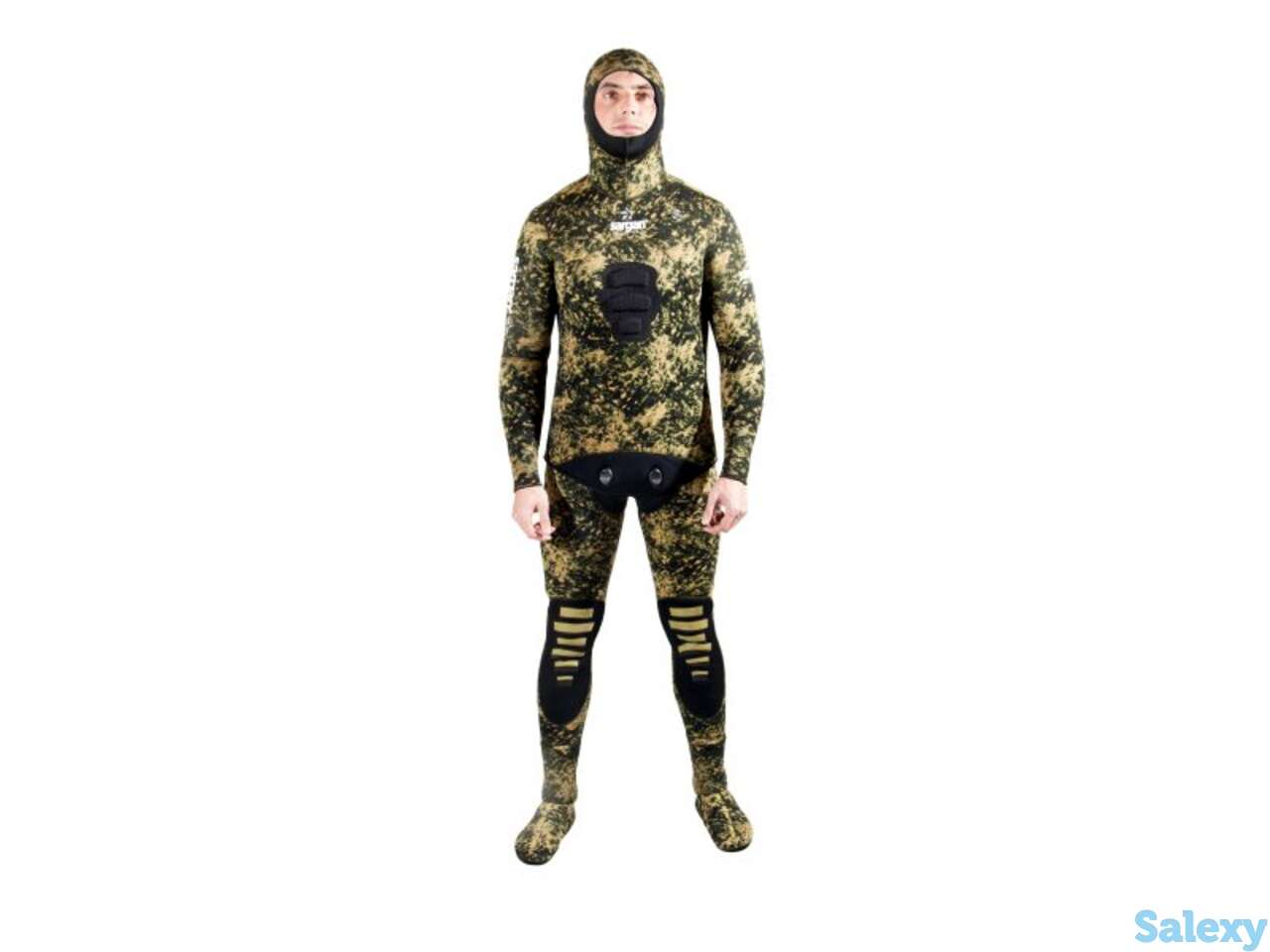 Гидрокостюм для подводной охоты sargan урал strl/болотный 7 мм, фотография 1