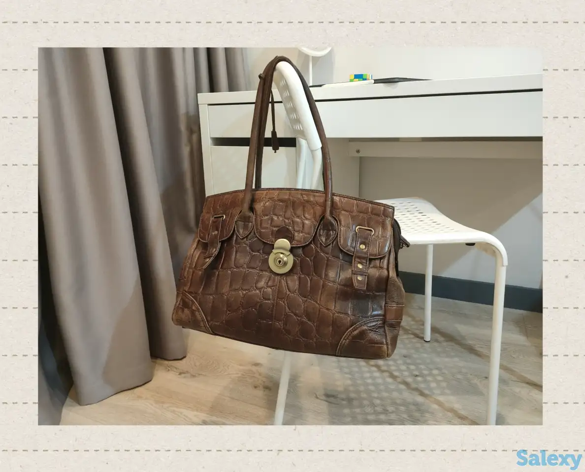 Сумка кожаная, фотография 2