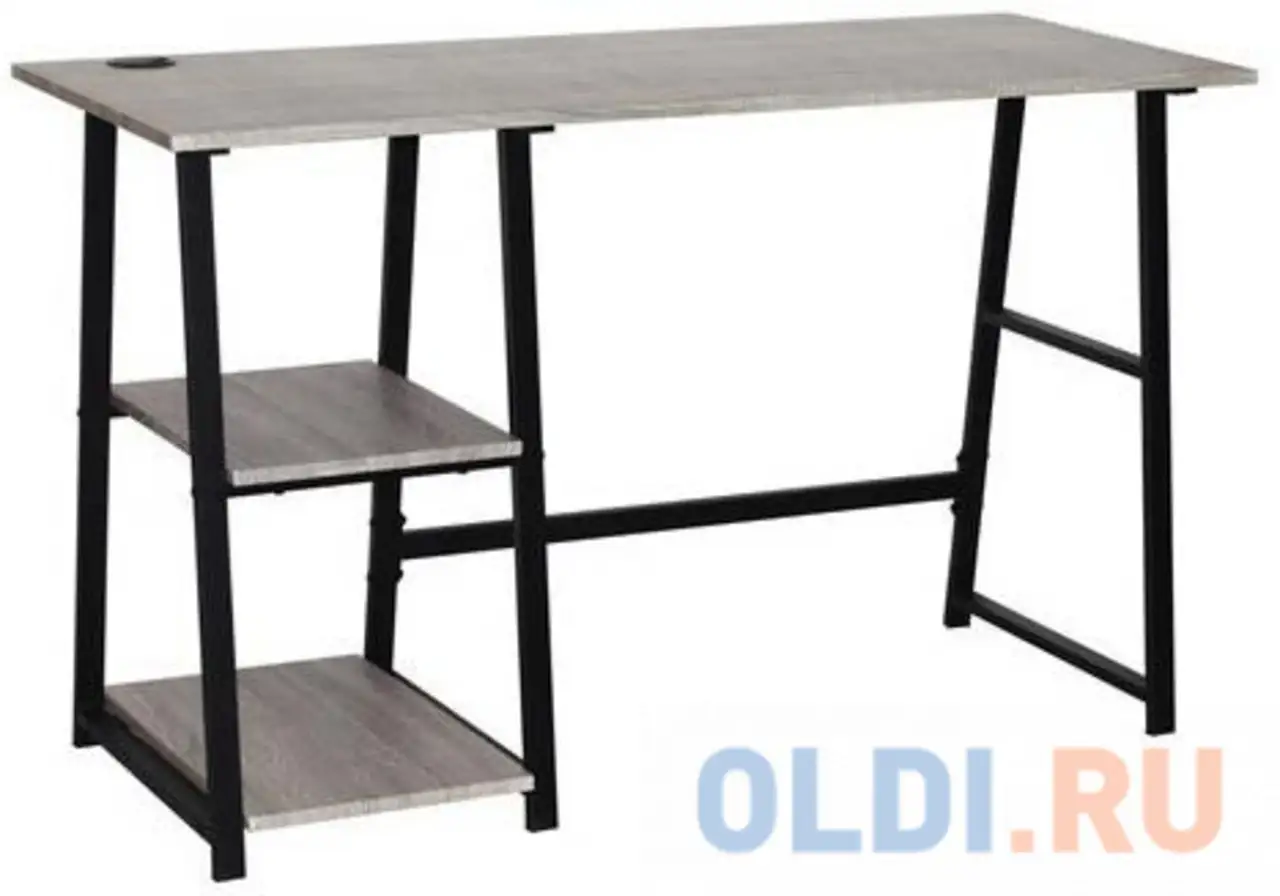 Стол на металлокаркасе brabix 