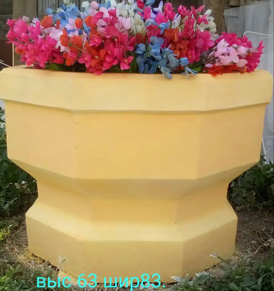 Продажа - изготовление  МАФ, вазоны, клумбы для цветов, горшки, дорожные ограничители в Казахстане в Алматы., фотография 14