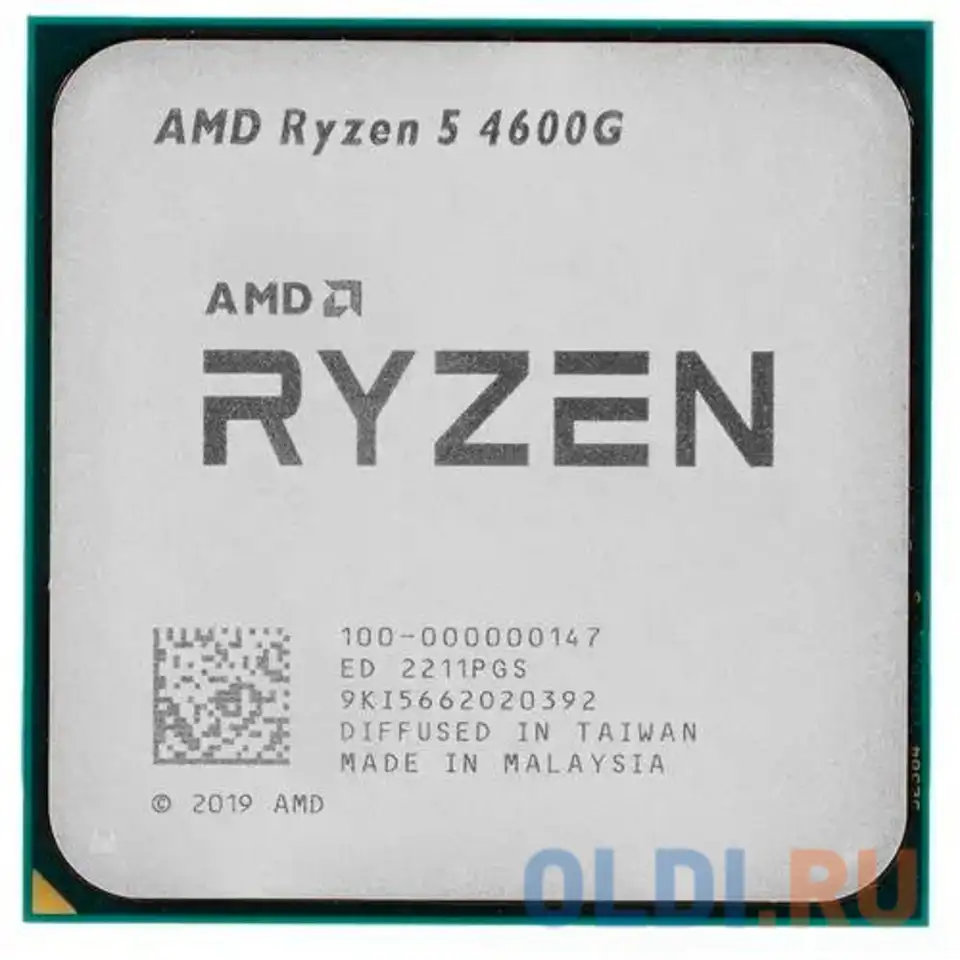 Процессор amd ryzen 5 4600g oem, фотография 1
