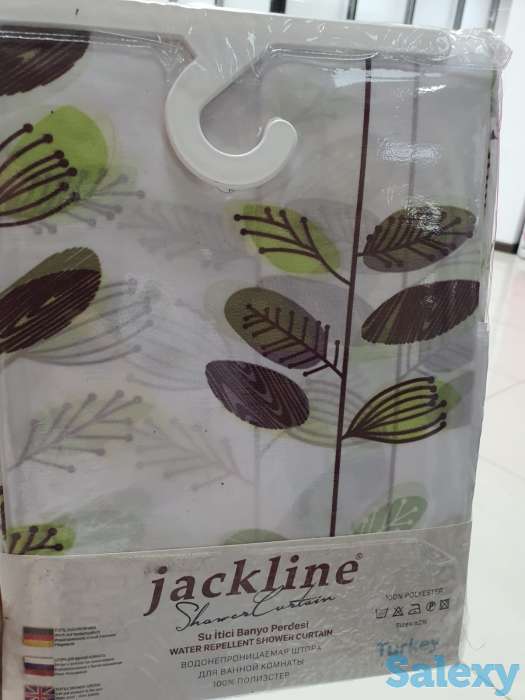 Шторки для душа и ванны, Турция, элегатные веточки, фотография 1