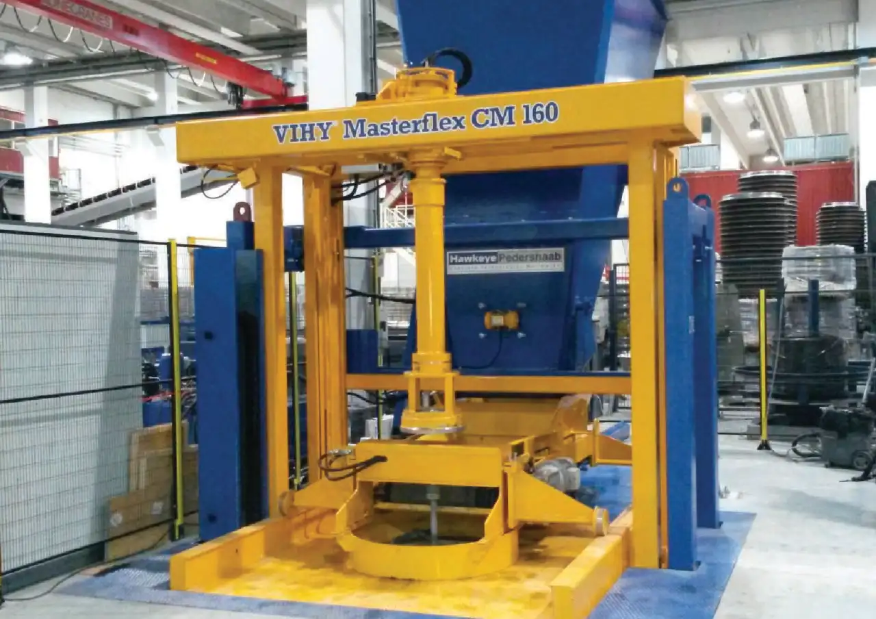 Оборудование для производства бетонных труб HawkeyePedershaab VIHY Masterflex, Дания., фотография 3