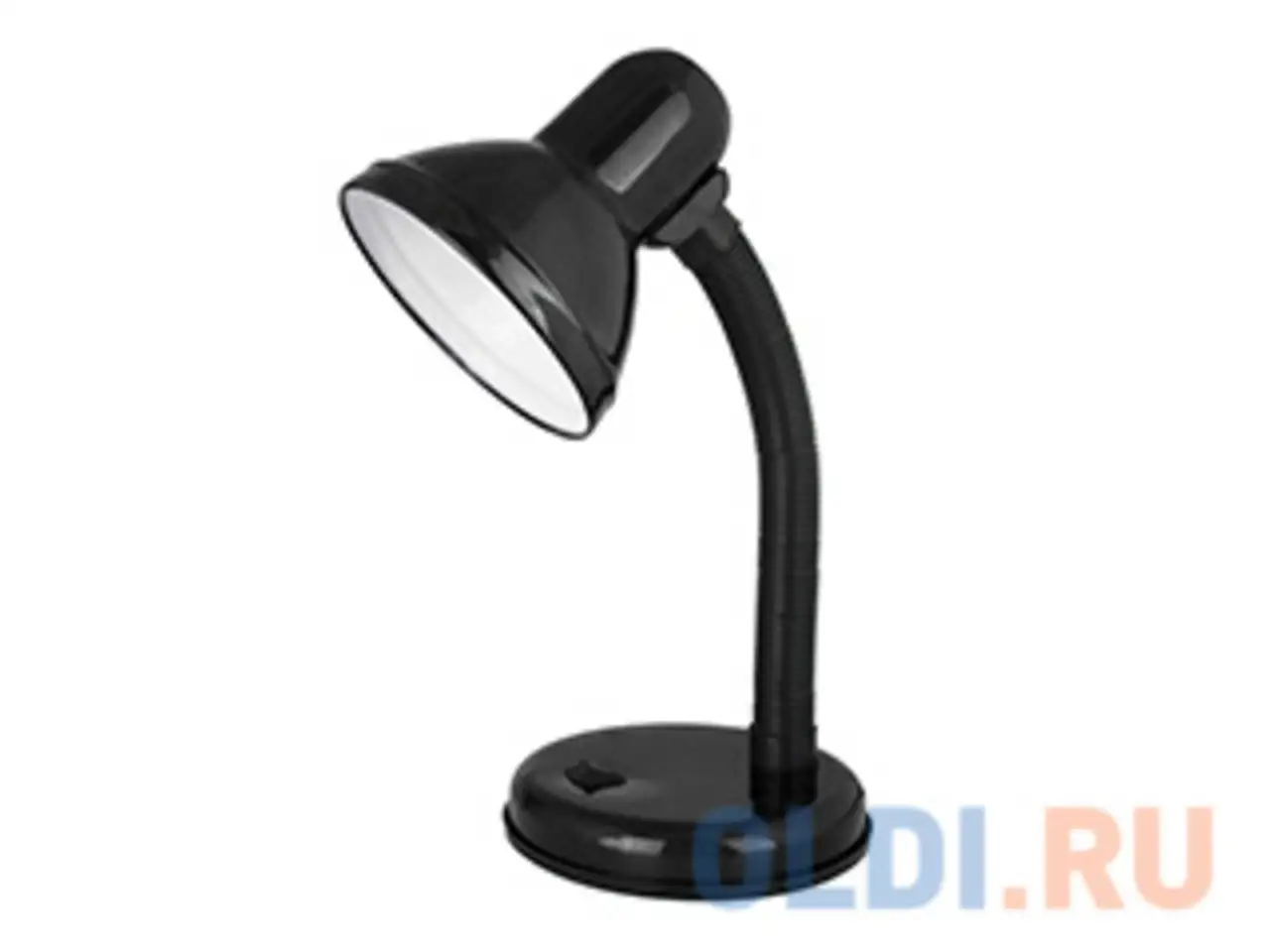 Лампа настольная ultraflash uf-301p  с02 черный 230v 60w, фотография 1
