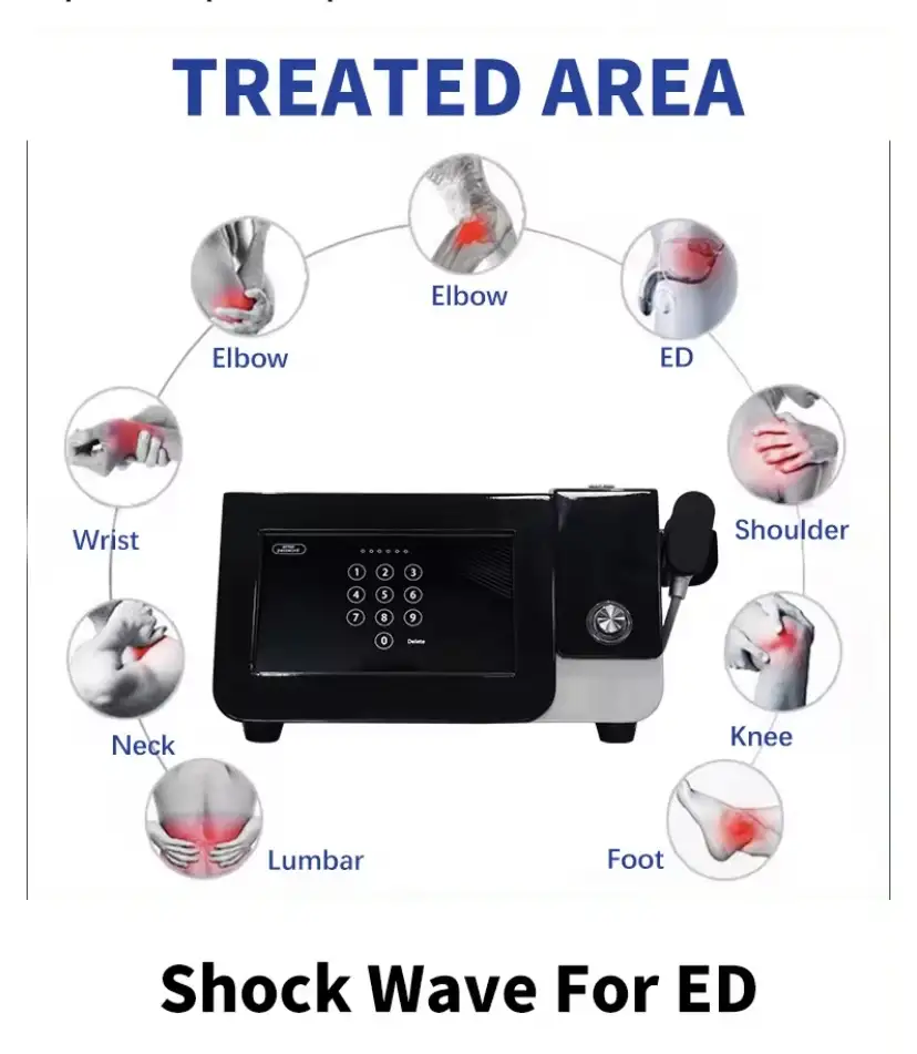 Пневматическая машина для ударно-волновой терапии. УВТ, фотография 4