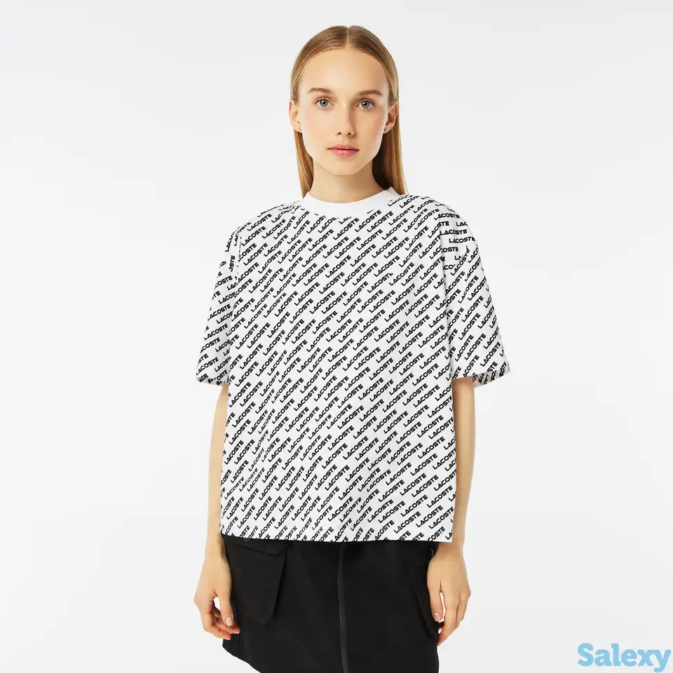 Женская футболка lacoste relax fit fit, фотография 1