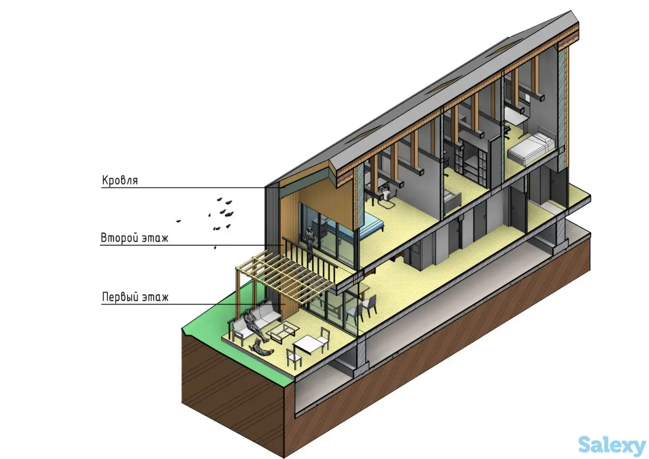 Индивидуальное проектирование, Проектировщик, Архитектор, Дом, фотография 2