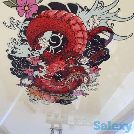 Натяжные потолки , Ролл шторы , ролл вставни , откосы, фотография 2