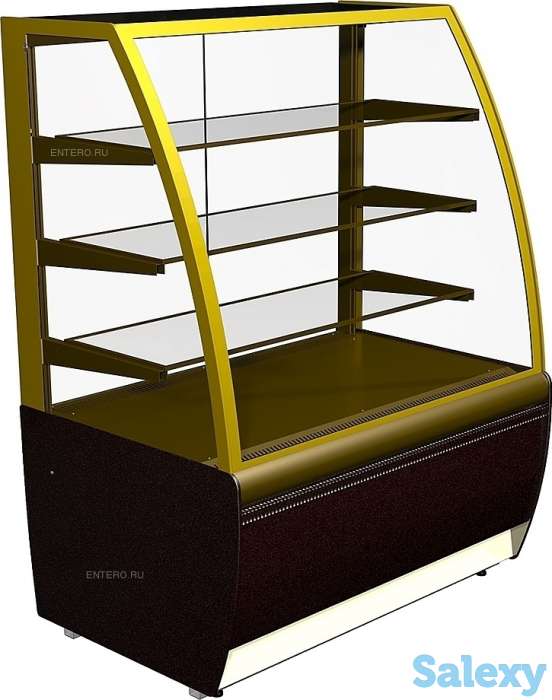 Витрина кондитерская Carboma  0,9-1  (ВХСв - 0,9д Люкс Техно), фотография 2