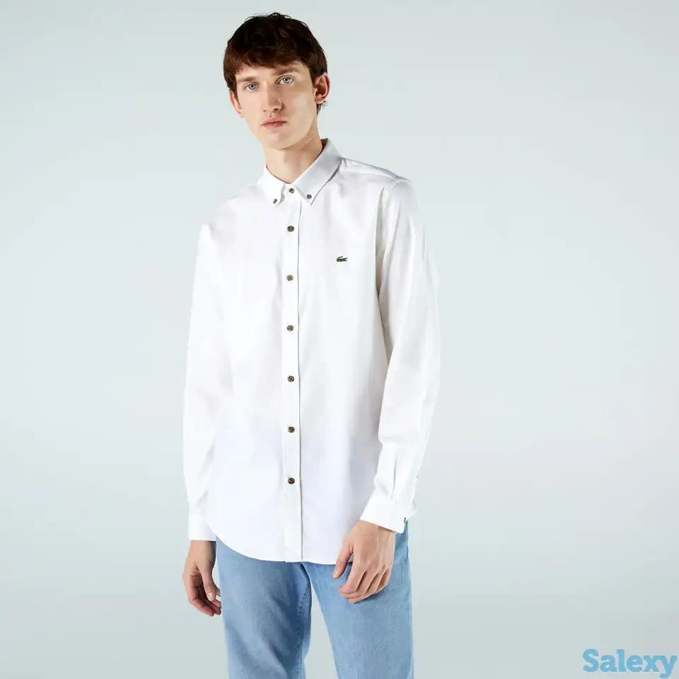 Мужская рубашка lacoste regular fit, фотография 1
