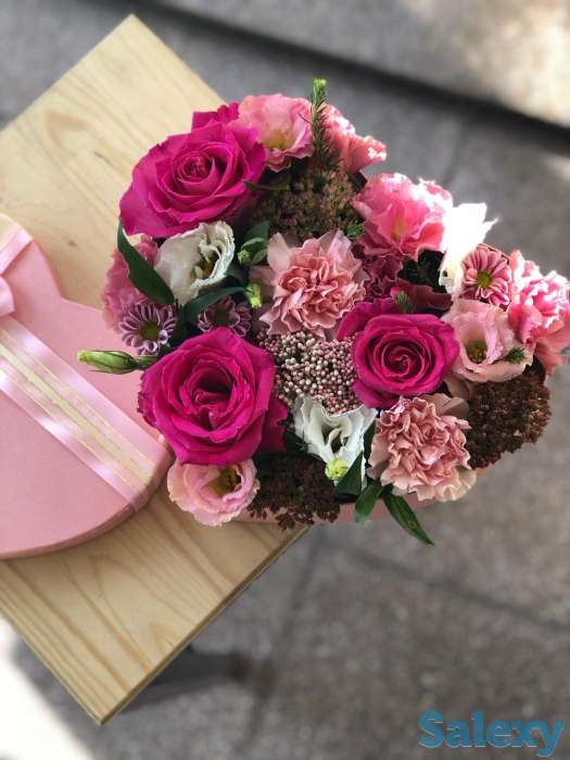 Свежие Цветы в коробке! Доставка. Низкие цены. Звоните!, фотография 1