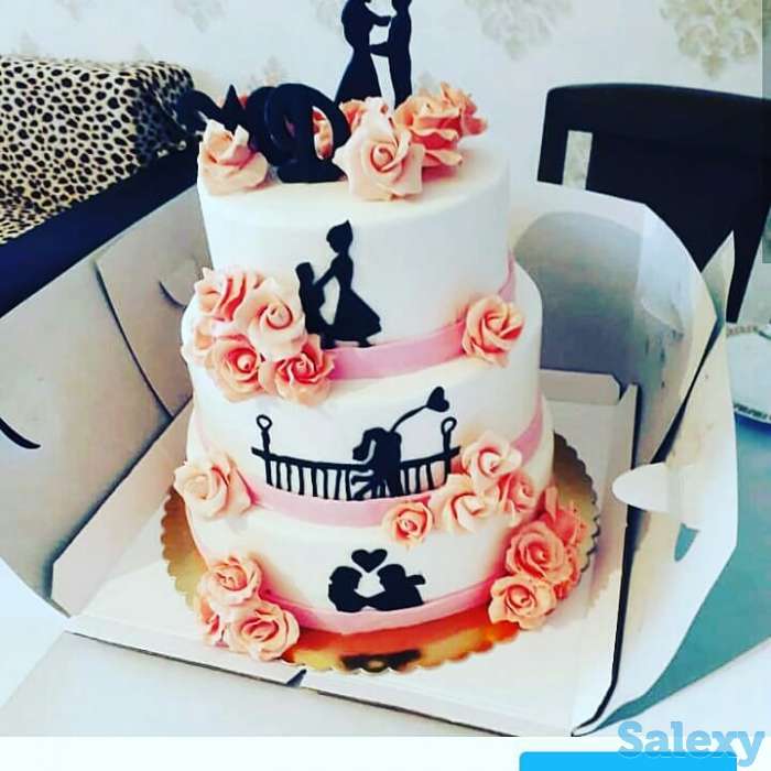 Торты и свадебные торты на заказ Астана, фотография 2